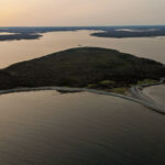 Cape Negro Island at dusk