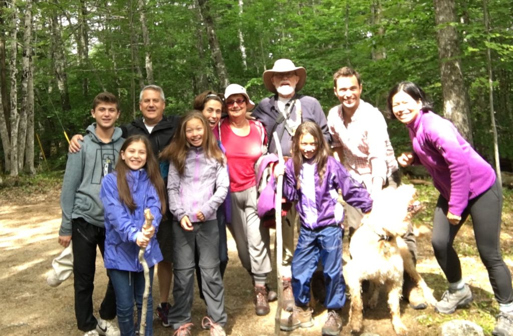 The Family just outside Keji